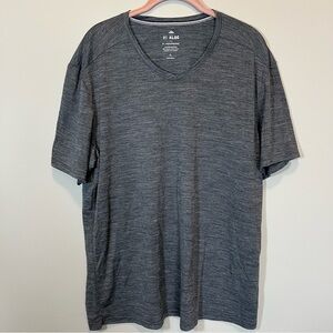 ALO Men's Gray Short Sleeve Tee
